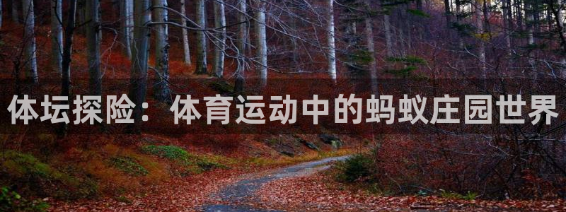 火凤体育：体坛探险：体育运动中的蚂蚁庄园世界